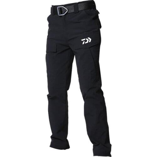 Outdoor Mens Tactical Fishing Pants Waterproof Breathable Stretch Full Length Camping Climbing Hiking Driving Sports Trousers