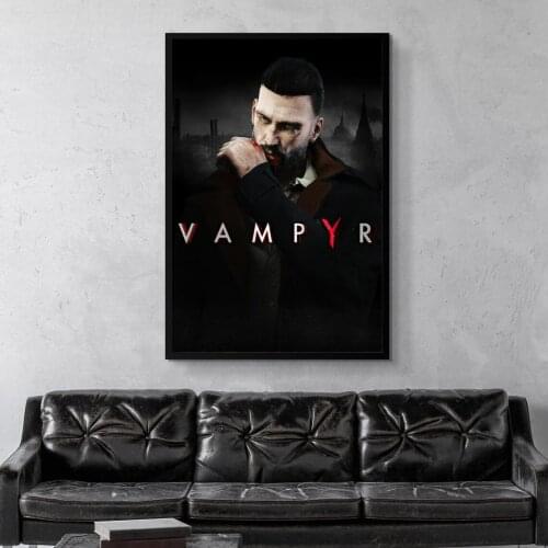 Vampyr Video Games Canvas Poster Home Wall Painting Decoration (No Frame)