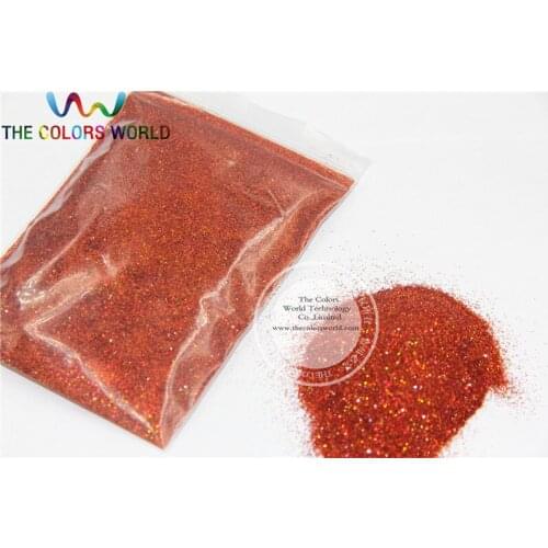 0.2mm Laser Orange color glitter powder shining dust