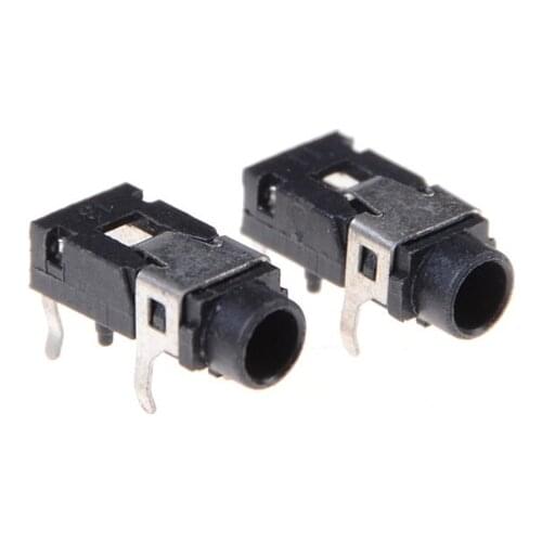10pcs/lot Headphone Jack Socket PJ321 3.5mm Female Audio Connector 4 Pin SMT PJ-321 PCB Mount Stereo Jack