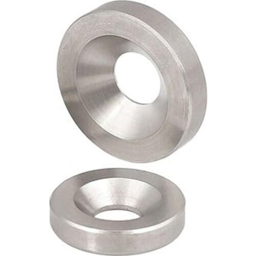 3Pcs M3 M4 M5 M6 M8 M10 Stainless Steel 304 Concave Cone Washers Fisheye Washer Counterbore Flat Gaskets Gasket 10mm-25mm OD