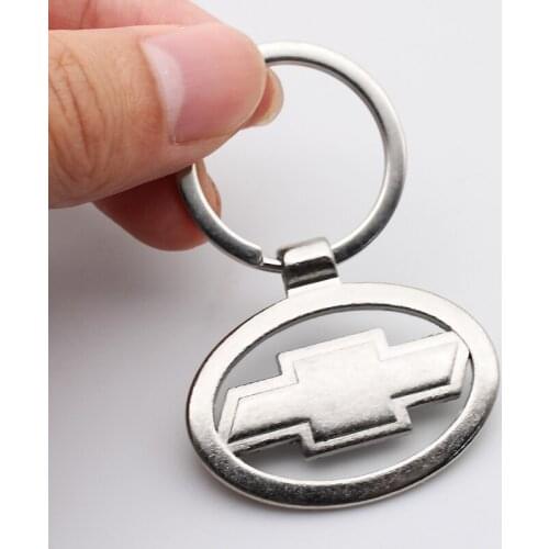 3D Metal Car Keyrings Keychain For Chevrolet Cruze TRAX Aveo Lova Sail EPICA Captiva Malibu Volt Camaro Cobalt Auto Accessories
