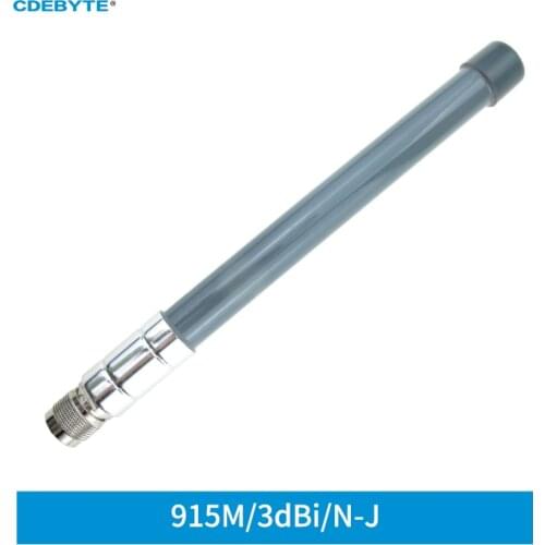 TX915-BLG-26 915MHz 3dBi N-J Fiberglass Antenna Vertical Polarization Omnidirectional Radiation Direction 100W FRP Material IoT