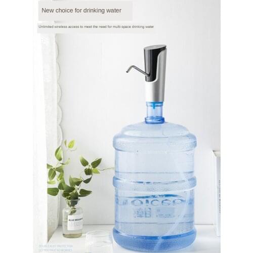 Wireless Electric Auto Water Pump Dispenser Gallon Bottle Button Switch Drinking