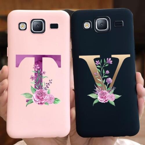 For Samsung Galaxy J7 Neo / J7 Nxt / J7 Core SM-J701F Case Cover Cute Letter Silicone Phone Back Case For Samsung J7 2015 Funda