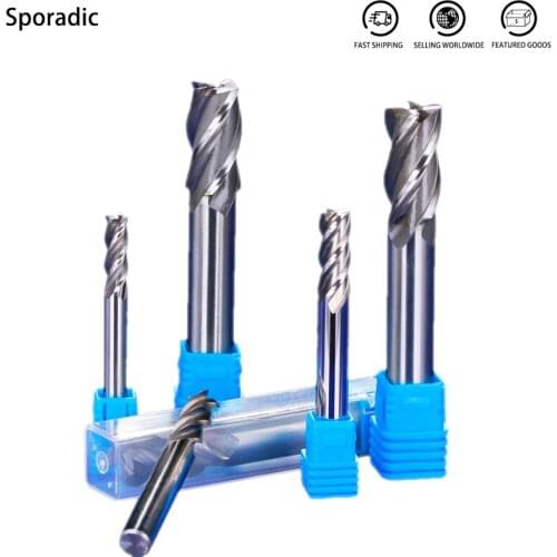 HRC50 14MM 16MM 18MM 20MM Diameter HSS6542 Mill Milling Cutting Tools High Speed Steel Milling Cutter EndMills Machine End Mills