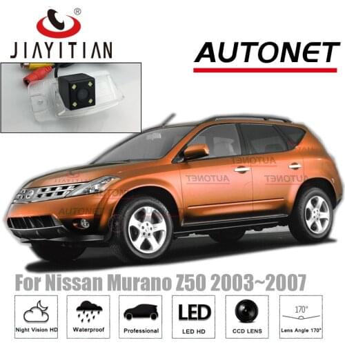 JIAYITIAN rear camera For Nissan Murano Z50 MK1 2003~2007 CCD Night Vision Backup camera license plate camera Parking camera