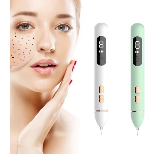 Newest Laser Plasma Pen Freckle Remover Machine LCD Mole Tattoo Freckle Wart Tag Dark Spot Removal Skin Care Tools Beauty Salon