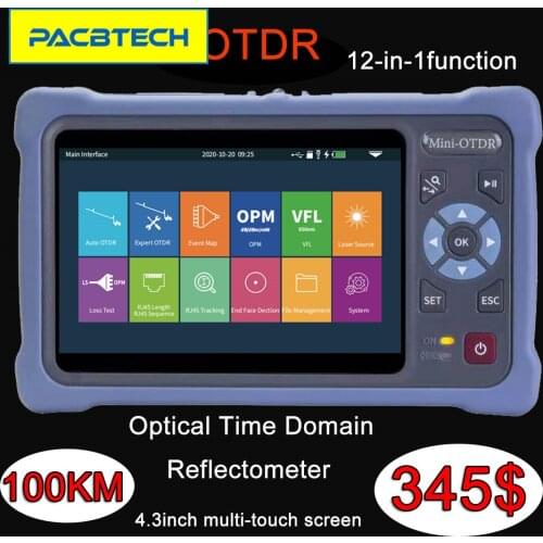 Hot OTDR 1310/1550nm 100KM Fiber Optic OTDR VFL OLS OPM NK4000D/NK5600/NK3000D/TM290 OTDR
