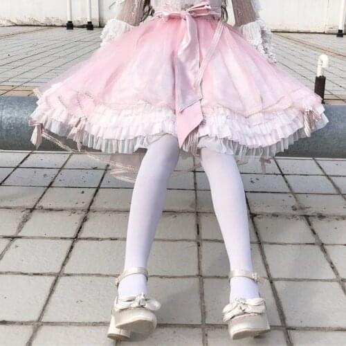 2021 New Purely Girls Tights Women Sweet Warm Velvet Thigh High Pantyhose Solid White Color Cosplay Costumes Girlfriend Gifts