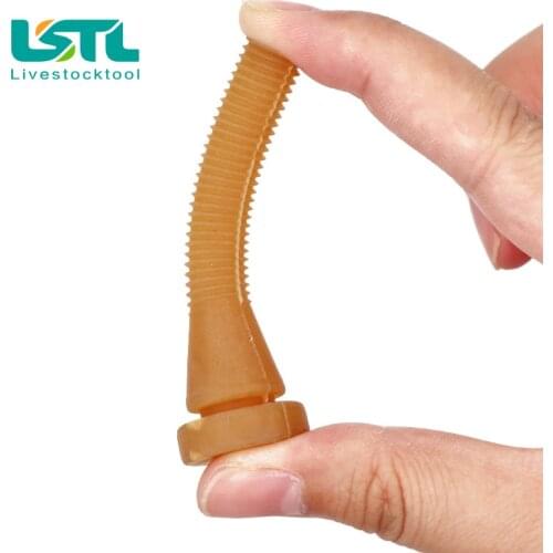 10 Pcs Poultry Rubber Rod Pigeon Quail Length 6.2cm Rubber Plucking Fingers Removal Machine Glue Stick Plucker