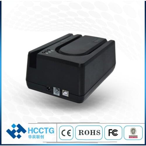 USB MICR Check reader with 1/2/3 Magnetic Stripe Card Reader HCC1250U-M
