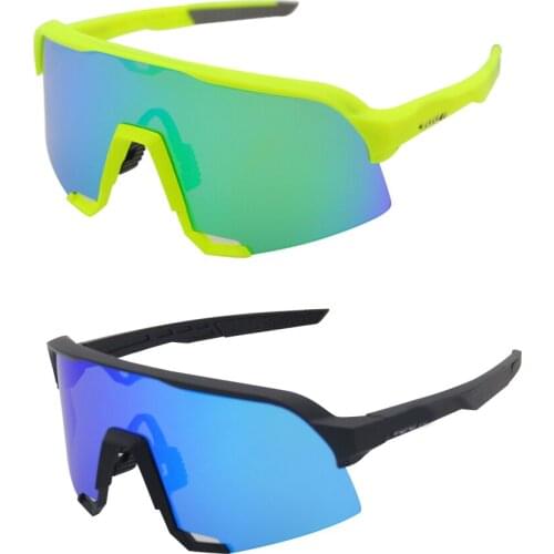 New Cycling Glasses Polarized Outdoor Sports Sunglasses MTB Eyewear UV400% Bicycle Riding Goggles with 3 Lens Motorcycle Goggles