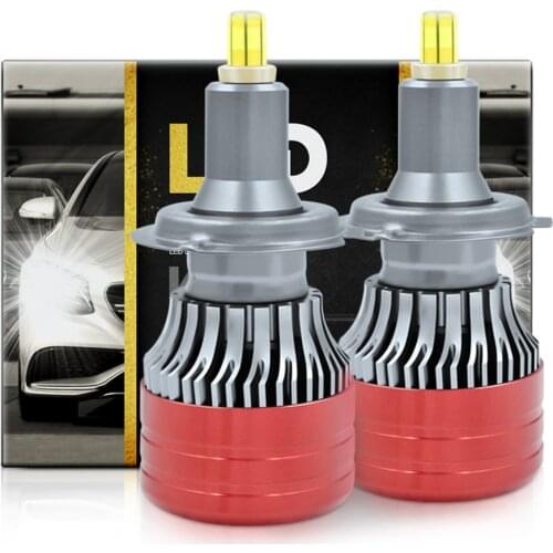 New 2pcs 6Sides H1 H3 H7 LED Bulb H8 H11 9005 HB3 9006 HB4 Canbus 3D 360 Degree Car Headlight 18000LM Auto Fog Lights Turbo
