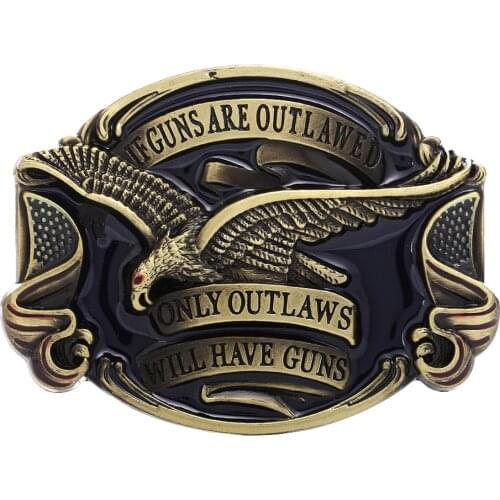 Vintage Eagle Belt Buckle Western Cowboy Jeans Belt Accessories for Women Men