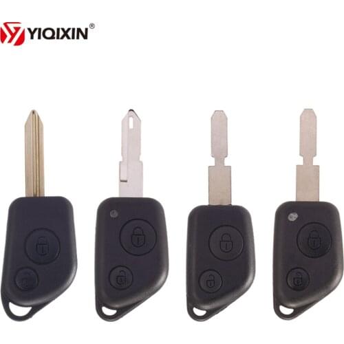 YIQIXIN 2 Button Car Remote Key Shell Case For Citroen Elysee Saxo Xsara Picasso Berlingo C2 C3 For Peugeot 106 206 306 205 405