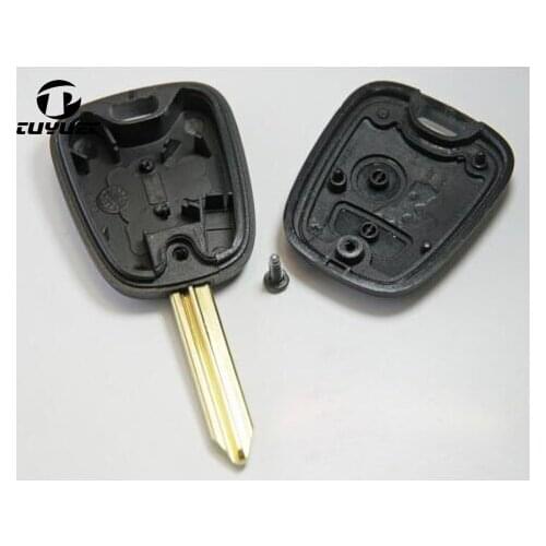 Car Key Blanks for Peugeot Partner Expert Boxer Fob Case (X type) Remote Key Shell 2 Buttons SX9 Blade