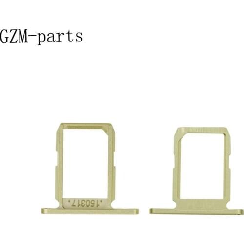 GZM-parts 5pcs/lot sliver/Grey/gold Single /Dual SIM Tray SIM Card Holder Replacement for Samsung GALAXY S6 SM-G920