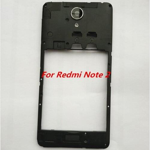 5PCS/Lot Middle Housing Frame Cover for Xiaomi Redmi Note 2 Middle Frame Replacement Repair Spare Parts