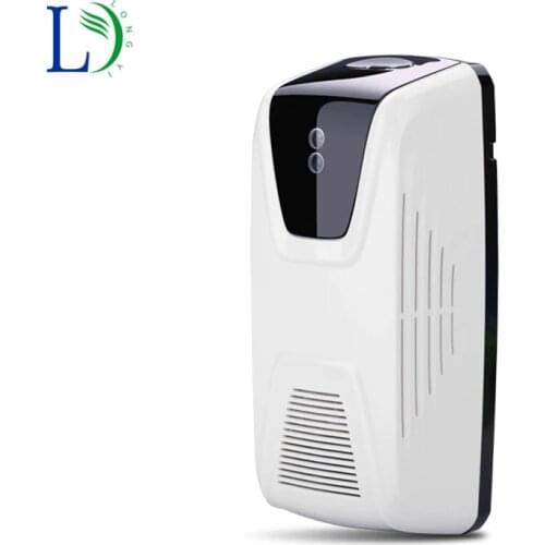 2020 Automatic Fan Air Freshener Light Sensor Fragrance Perfume Sprayer Machine Aerosol Dispenser for Bathroom Toilet