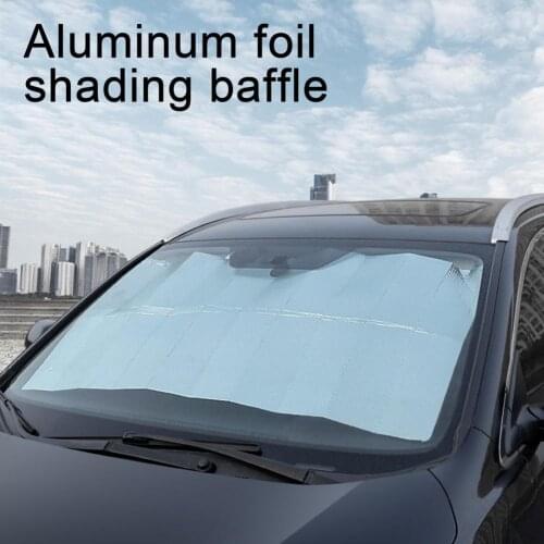 Car Sun Visor Front Windshield Cover Foldable Block Window Sun Protection for Auto Truck