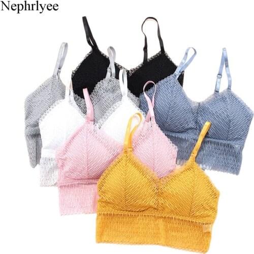 2021 New Women Sexy Lace Bra Female Bralette Push Up Crop Top Seamless Tube Sleep Sport Tops Lingerie Underwear Brassieres CA200
