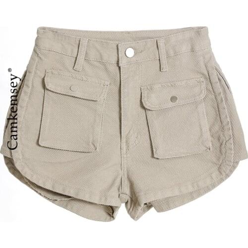 CamKemsey Women's High Waist Shorts