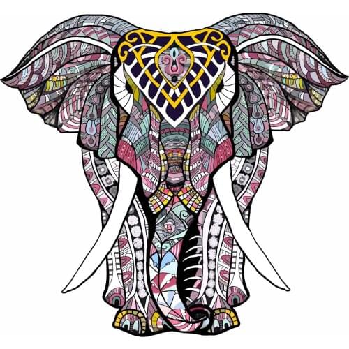 Wooden Jigsaw Puzzle Small Size Puzzle Unique Shape Jigsaw Pieces-Beautiful Animal for Adults and 14 Years age up Teens Jigsaw