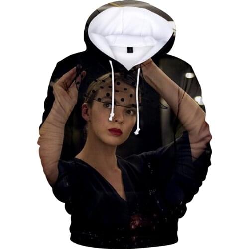 Sidno Hot Sale Killing Eve 3D Hoodies Men/Women Autumn Winter Harajuku Style Sweatshirts 3D Print Killing Eve Popular Hoodie