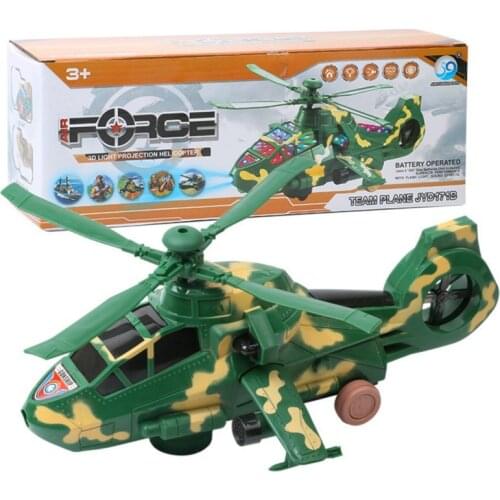 Toy with Lights And Sounds Pull Back Army Airplane Toys For Kids Air Force Diecast Airplanes Model Birthday Xmas Gifts For Boys