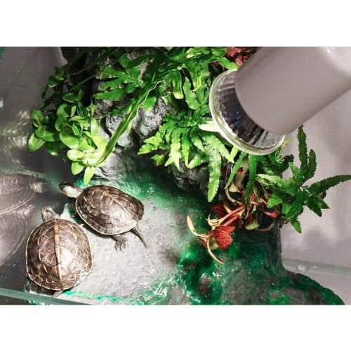 Turtle Sun Back Bulb Full Spectrum Reptile Calcium Lizard Ultraviolet Heat Lamp Bulb Light Heater Pet Reptile Turtle Brooder