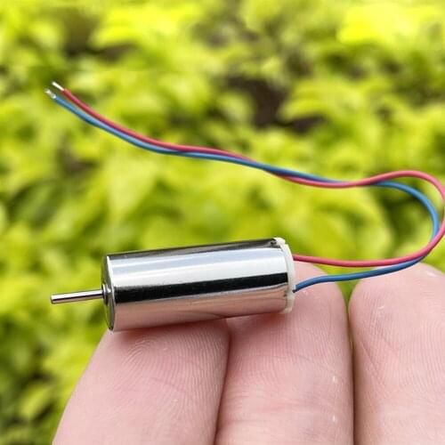 Mini 85mm*20mm Coreless Motor NdFeB Strong Magnetic DC 3.7V 41000RPM High Speed for RC Drone Aircraft Accessories Car Model
