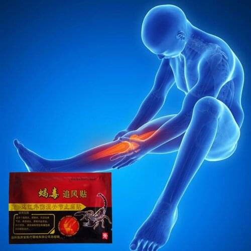 New Scorpion Venom Analgesic Meridians Plasters Rheumatoid Arthritis Lumbar/Cervical vertebra Pain Relief Patch Body Ache Care P
