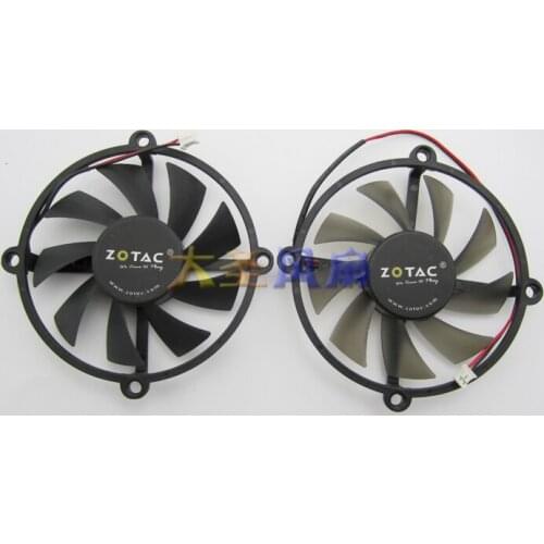 Original Sapphire 4830 graphics card fan for ZOTAC MSI PLA08015B12HH line 2