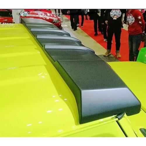 Front Trunk Spoiler Tail Wing Lip For Suzuki Jimny JB64 JB74 2019 2020 2021 LB Style Auto Body Kits Car Accessories