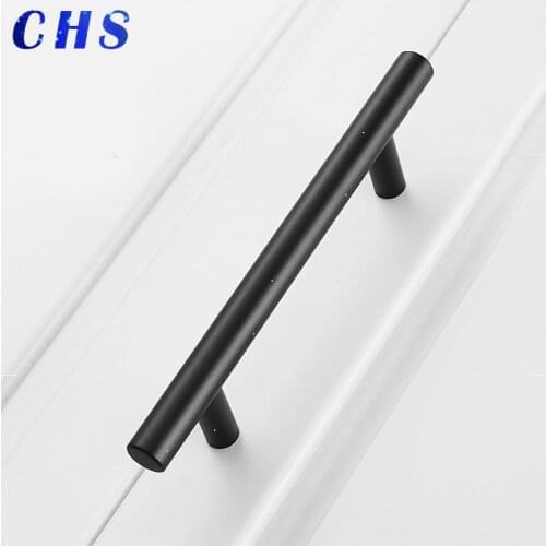 2" ~ 24'' Kitchen Door T Bar Straight Handle Knobs Cabinet Pull Diameter 10mm Stainless Steel Handles Furniture Hardware