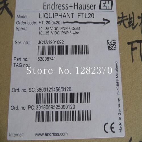 [SA] New original authentic special sales E + H Fork Liquid Level Switch FTL20-0420 Spot