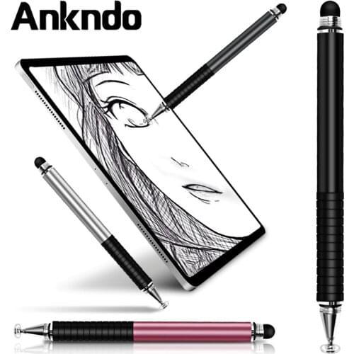 ANKNDO 2in1 Stylus Pen For Apple Tablet Touch Pen For Capacitive Screen Drawing Pencil For Iphone Samsung Notebook Writting Pens