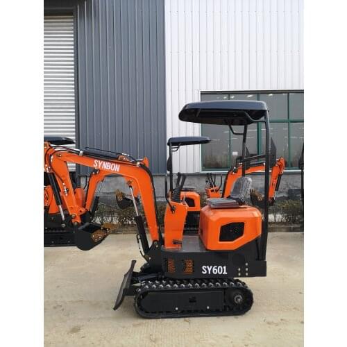 SYNBON Machine 2021 New Designed Construction Tools 1Ton Mini Excavator Garden Digger