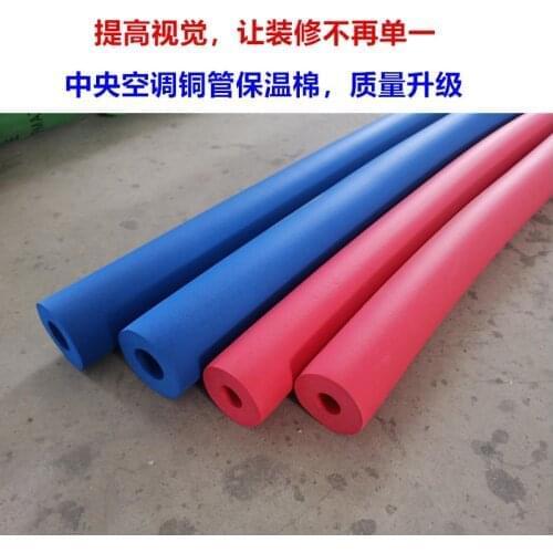 Red Blue 2M Length 15mm Thickness Internal diameter 6/10/13mm* PPR Thermal Insulation Pipe B1 Sponge Foam Rubber Tube