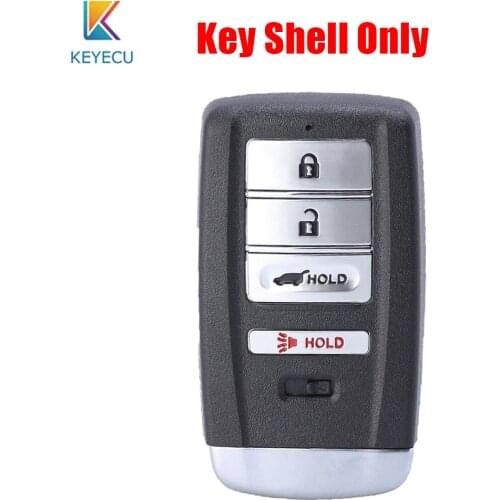 KEYECU Replacement Smart Remote Key Shell Case Cover 4 Buttons for Acura MDX RDX ILX TLX 2014 2015 2016 2017 2018 2019 KR5V1X