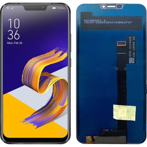 Original 6.2" For Asus Zenfone 5z ZS620KL Z01RD LCD Display Touch Screen Digitizer With Frame Assembly