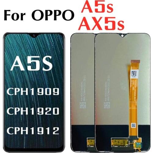 For OPPO A5s CPH1909 LCD Display with Touch Screen Digitizer Replacement screen for oppo Ax5s lcd Display Assembly