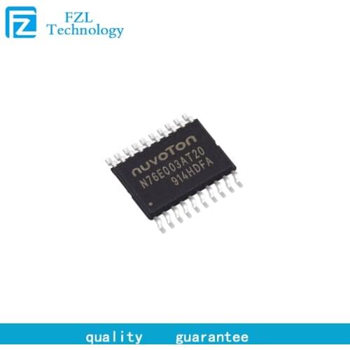 50pcs N76E003AT20 encapsulation TSSOP20 new alternative STM8S003F3P6 controller home furnishings N76E003AT20