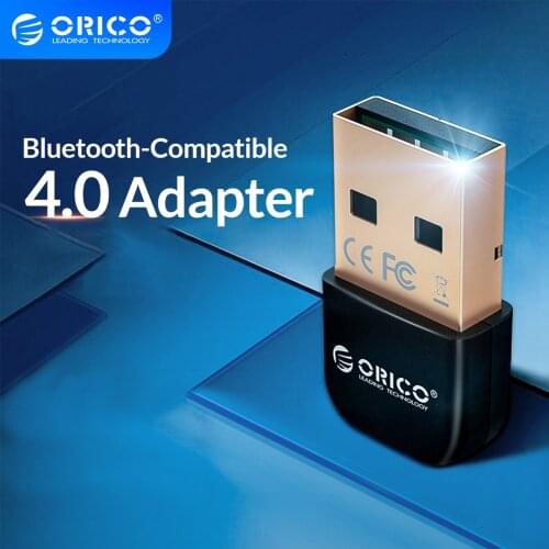 ORICO Wireless Bluetooth 4.0 Adapter USB Dongle Transmitter Receiver for PC Windows Speaker Wireless Mouse Bluetooth Music Audio
