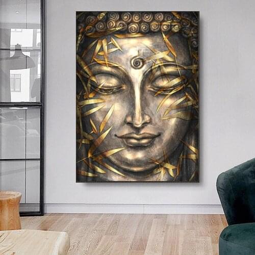 God Buddha Art Canvas Prints Painting Modern Buddha Canvas Art Paintings On The Wall Picture Buddhism Posters Wall Decor Home