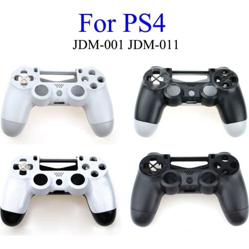YuXi FOR PS4 Controller JDS001 JDM-011 Front Back Hard Plastic Upper Housing Shell Case For Playstation 4 1100 /1000 Gamepad