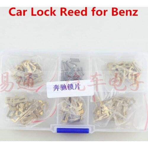 For Mercedes Benz Car Lock Reed benc Lock Plate For Honda (100pcs Half plate) Auto Lock Repair Accesories locksmith Tool