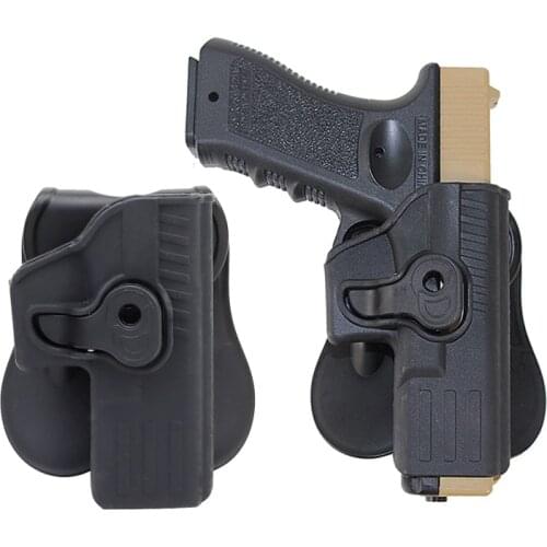 IMI Tactical Airsoft Gun Holster for Glock 17 19 Colt 1911 Beretta M9 SIG SAUER STI2011 S&W M&P 9MM Pistol Waist Belt Holsters