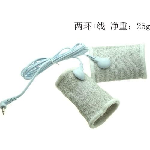 Scrotum Ring Medical Themed Sex Toys For Men Masturbation Electro Shock Conductive Fiber Penis Ring Torture Stimulate Massage